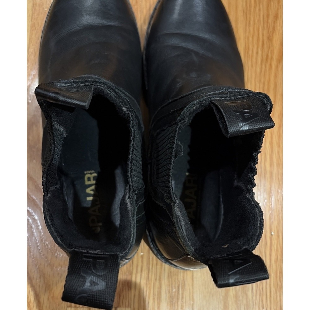 Pajar Canada Black Smooth leather Chelsea boots Size 9-9.5 - Picture 5 of 6